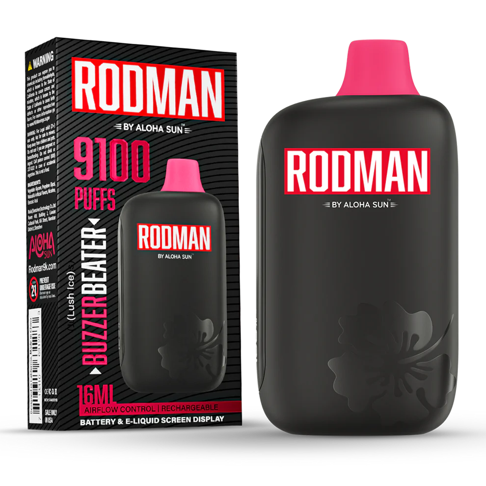 VAPE desechable 9.1k - 20k RODMAN - SANDIA ICE